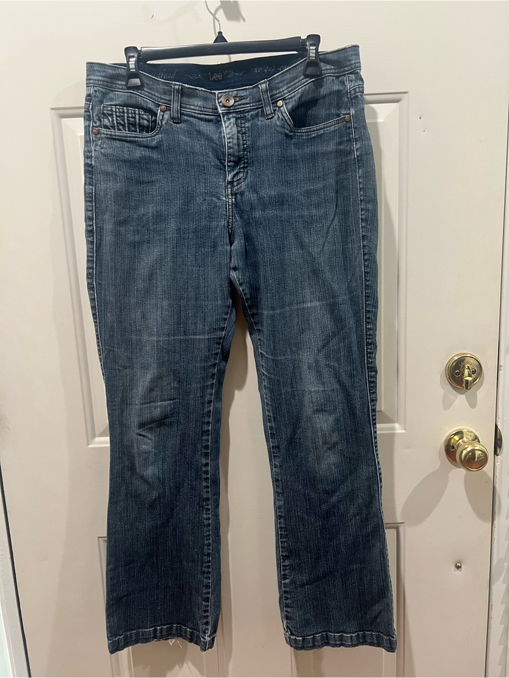 Lee Denim Jeans in Faded Blue Wash